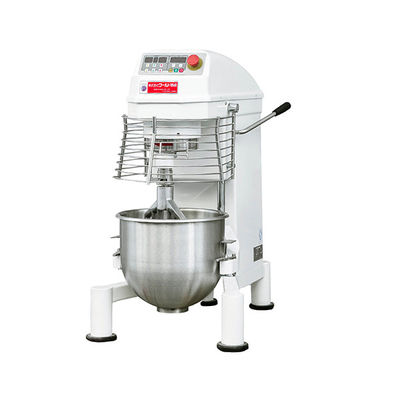20 লিটার কমার্শিয়াল প্ল্যানেটারি মিক্সার 180rpm কেক বিটার মেশিন 1.1kw ইনভার্টার সিরিজ