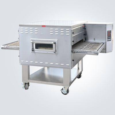 Pizzahut Dominos Pizza এর জন্য 380v বেকারি ডেক ওভেন PS3240 ভেন্টলেস কনভেয়ার ওভেন