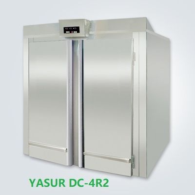2-50 ডিগ্রি ডফ রিটাডার প্রুফার ইয়াসুর YDC-4R2 রোল-ইন টাইপ 4 ডাবল র্যাক 40X60cm ট্রে 220V 4KW
