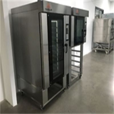 16kw বেকারি কনভেকশন ওভেন দশটি ট্রে 18X26&quot; আমেরিকান টাইপ রুটি এবং পেস্ট্রি ওভেন