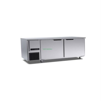 260l বাণিজ্যিক খাড়া কুলার 1200×700×800mm দুই দরজা 220v বাণিজ্যিক উল্লম্ব ফ্রিজার