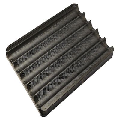 600x400 অ্যালুমিনিয়াম বেকিং ট্রে 800X600 18X26 ইঞ্চি ব্যাগুয়েট ব্রেড বেকিং ট্রে বাণিজ্যিক ননস্টিক